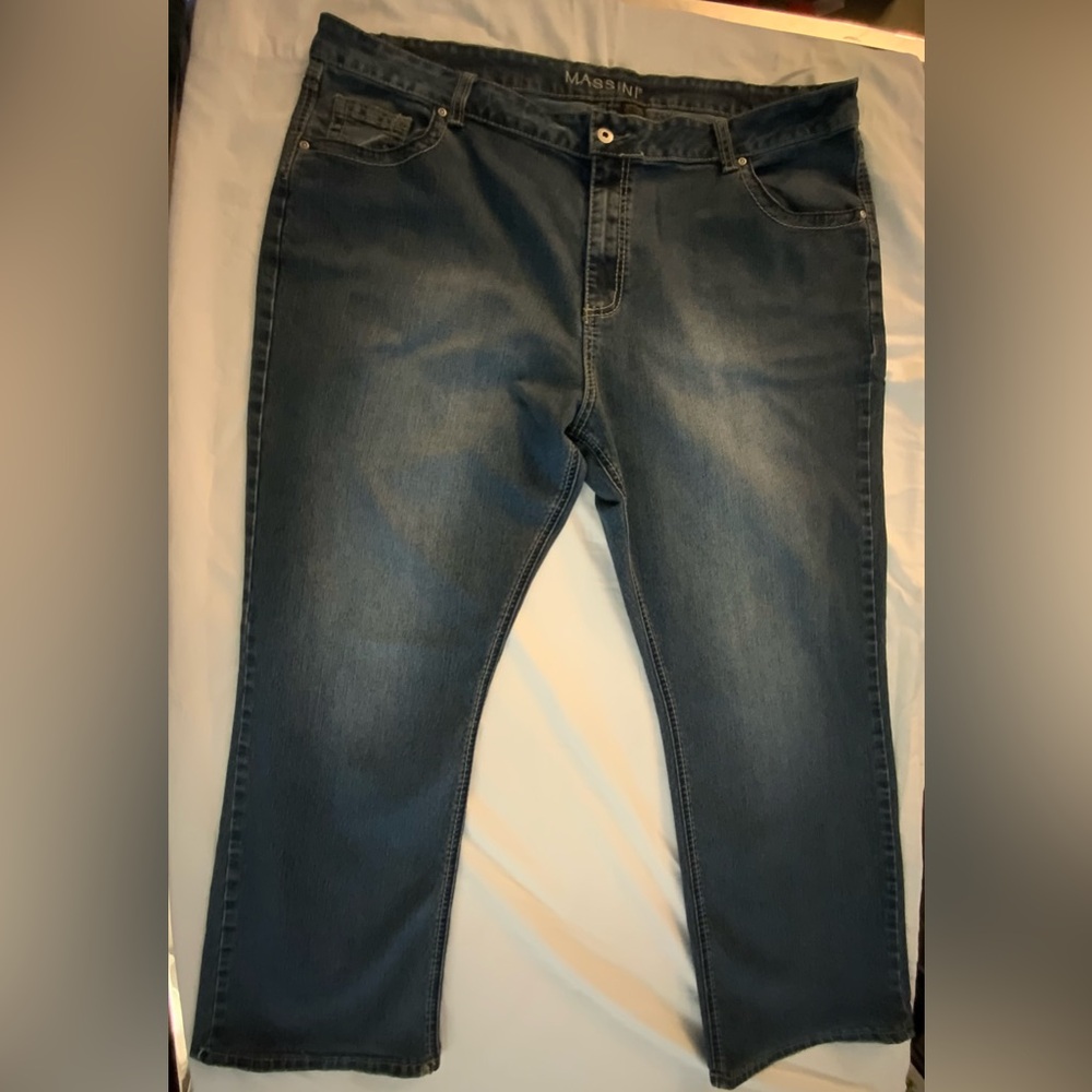 Massini jeans with embellished pockets size 26w